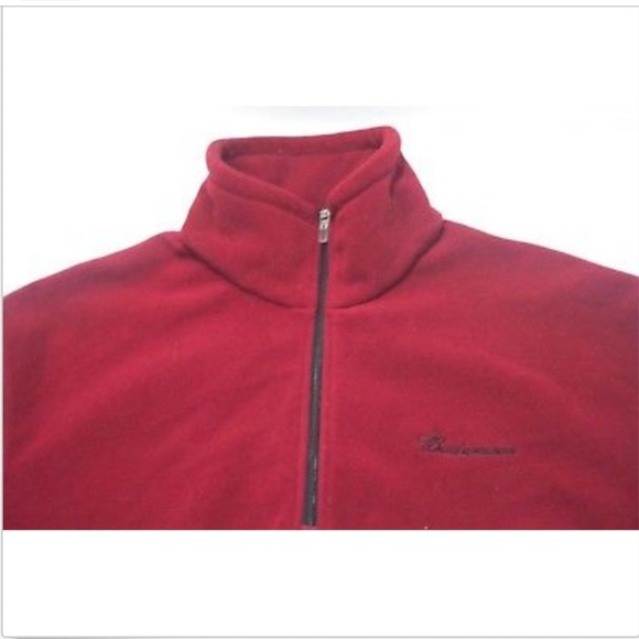 North Bay Men's Long Sleeve Fleece Embroidered Budweiser Logo Size Medium - Picture 3 of 8